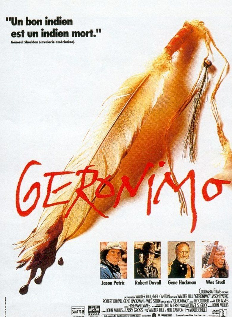 Geronimo (1962 film) movie poster
