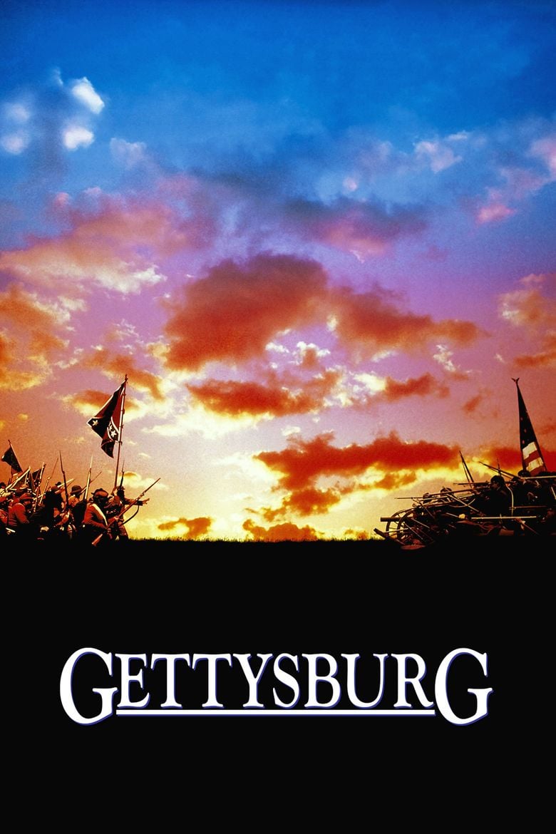 Gettysburg (1993 film) movie poster