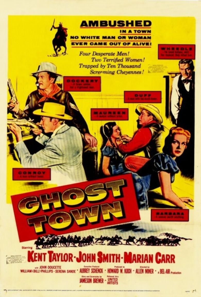 Ghost Town (1956 film) movie poster