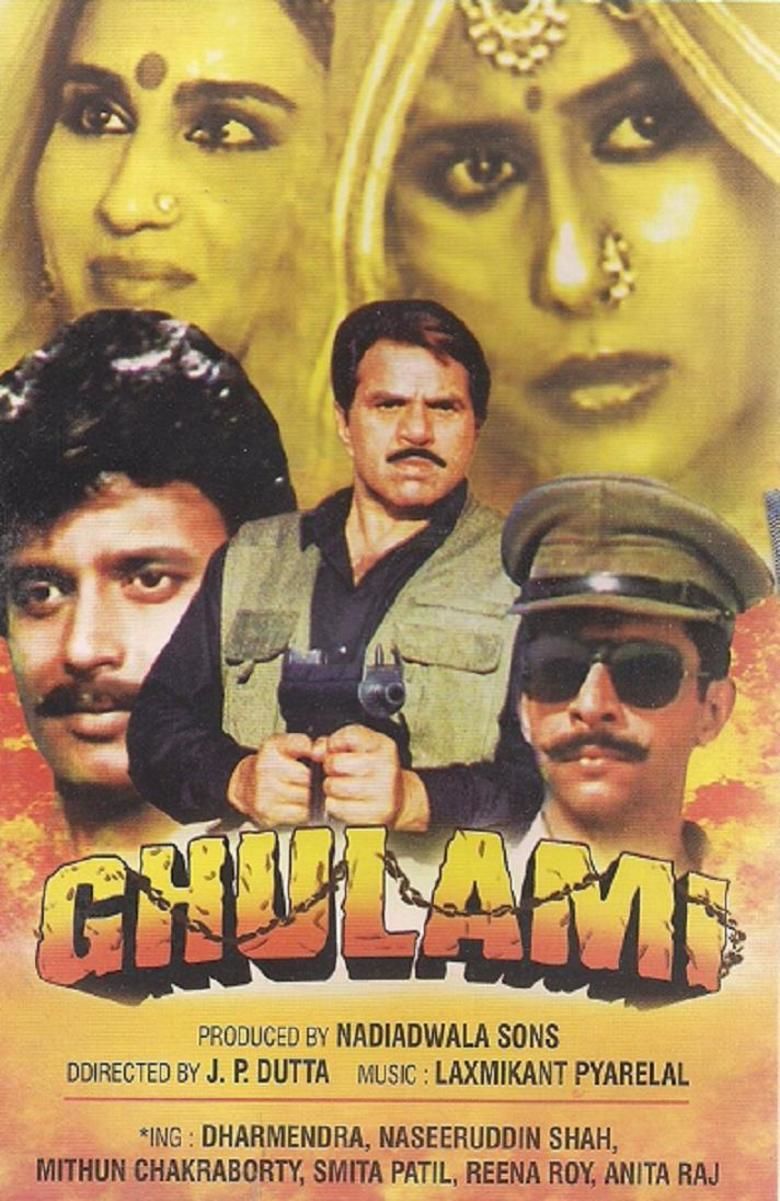 Ghulami movie poster
