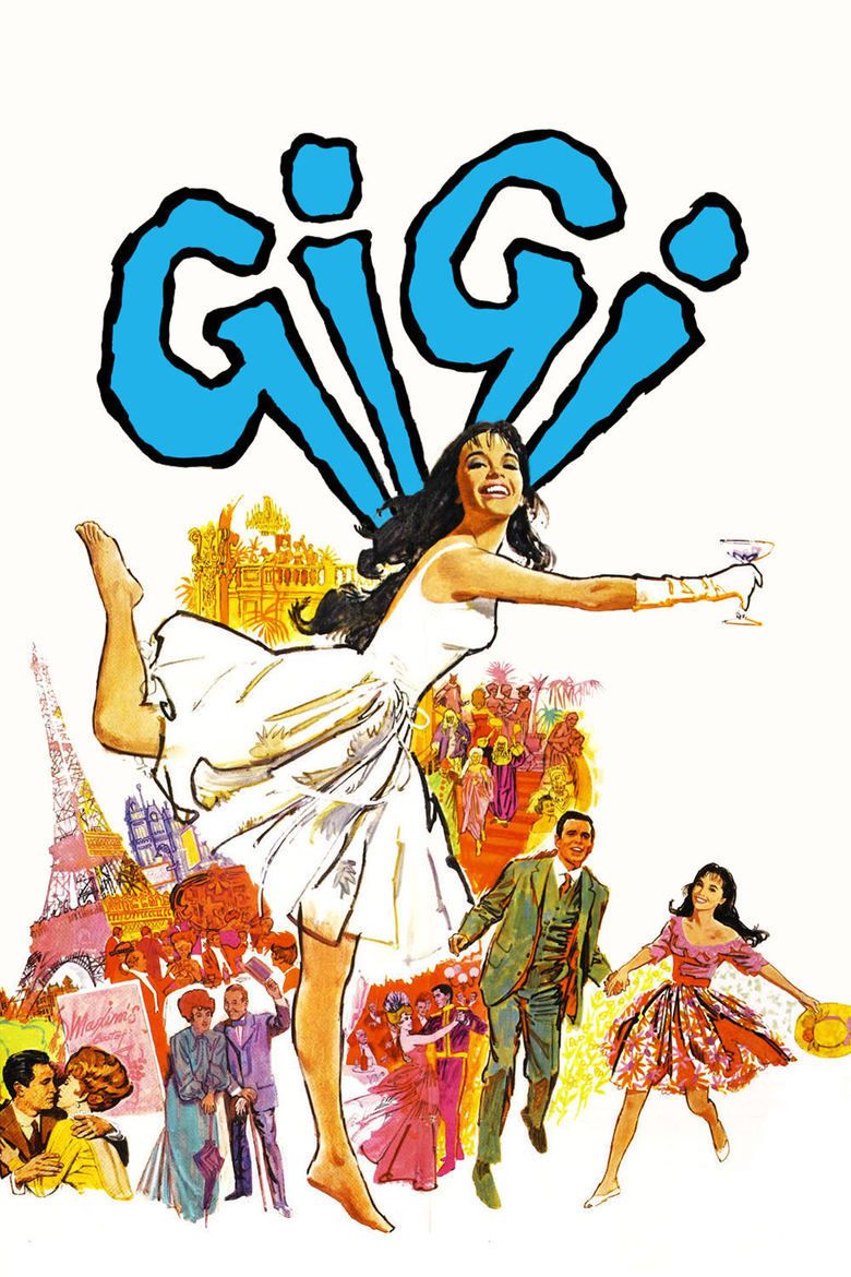 Gigi (1958 film) movie poster