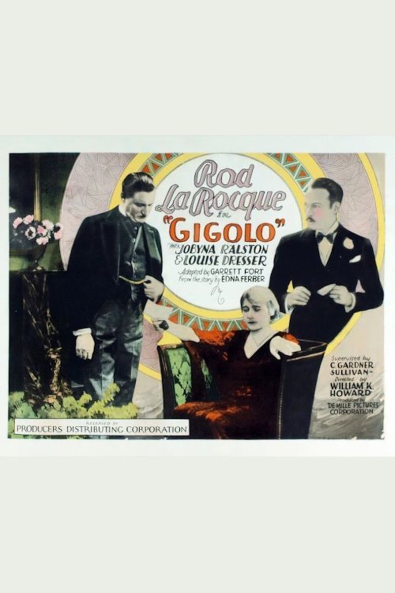Gigolo (film) movie poster