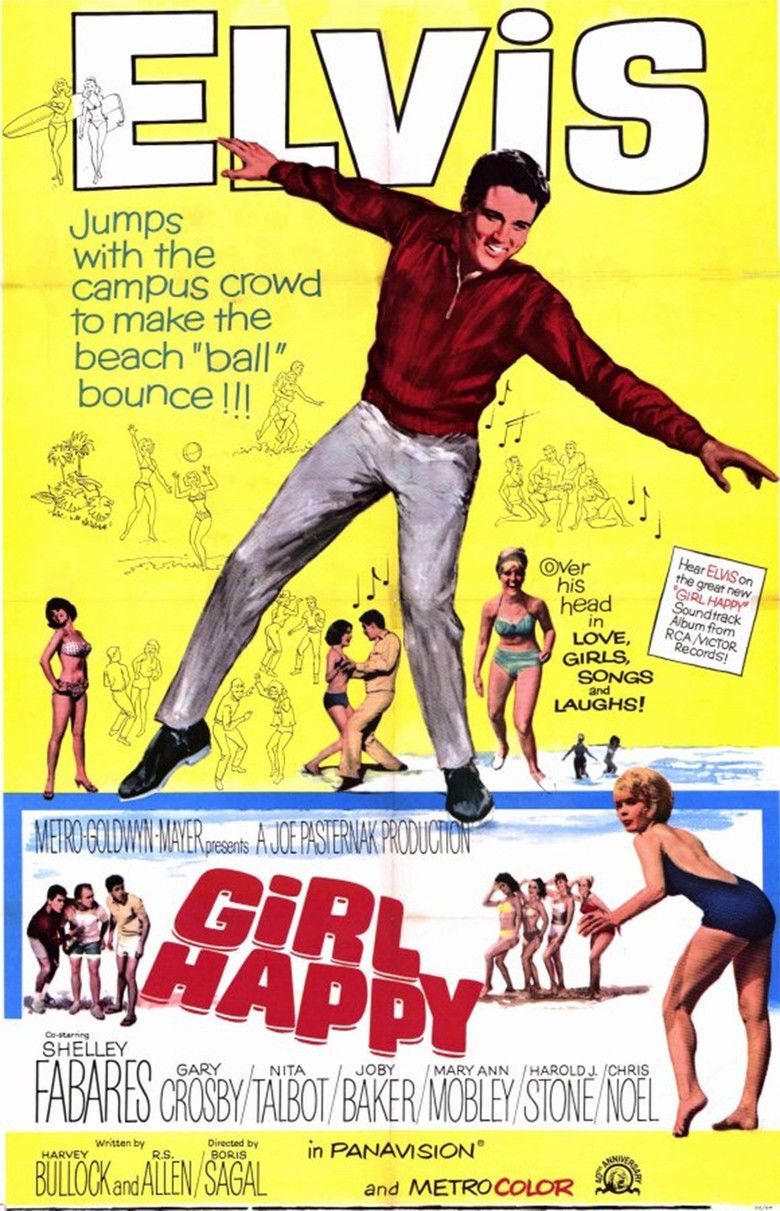 Girl Happy movie poster