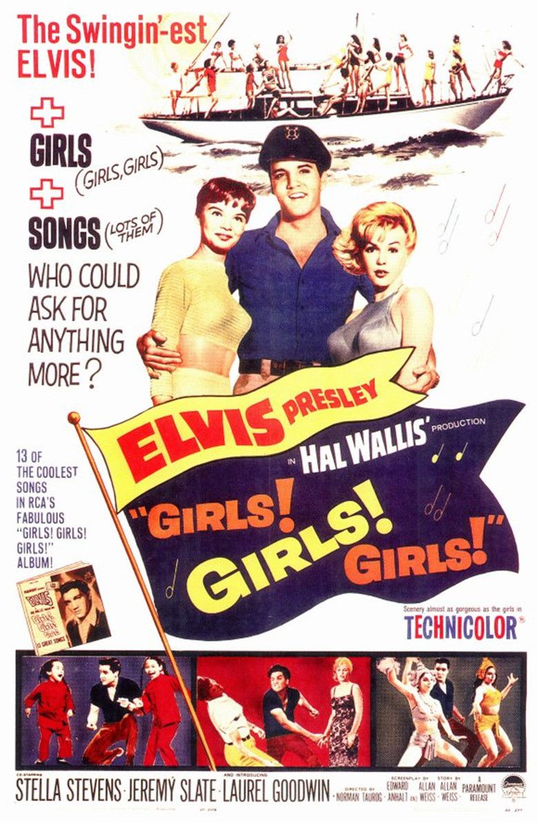 Girls! Girls! Girls! movie poster