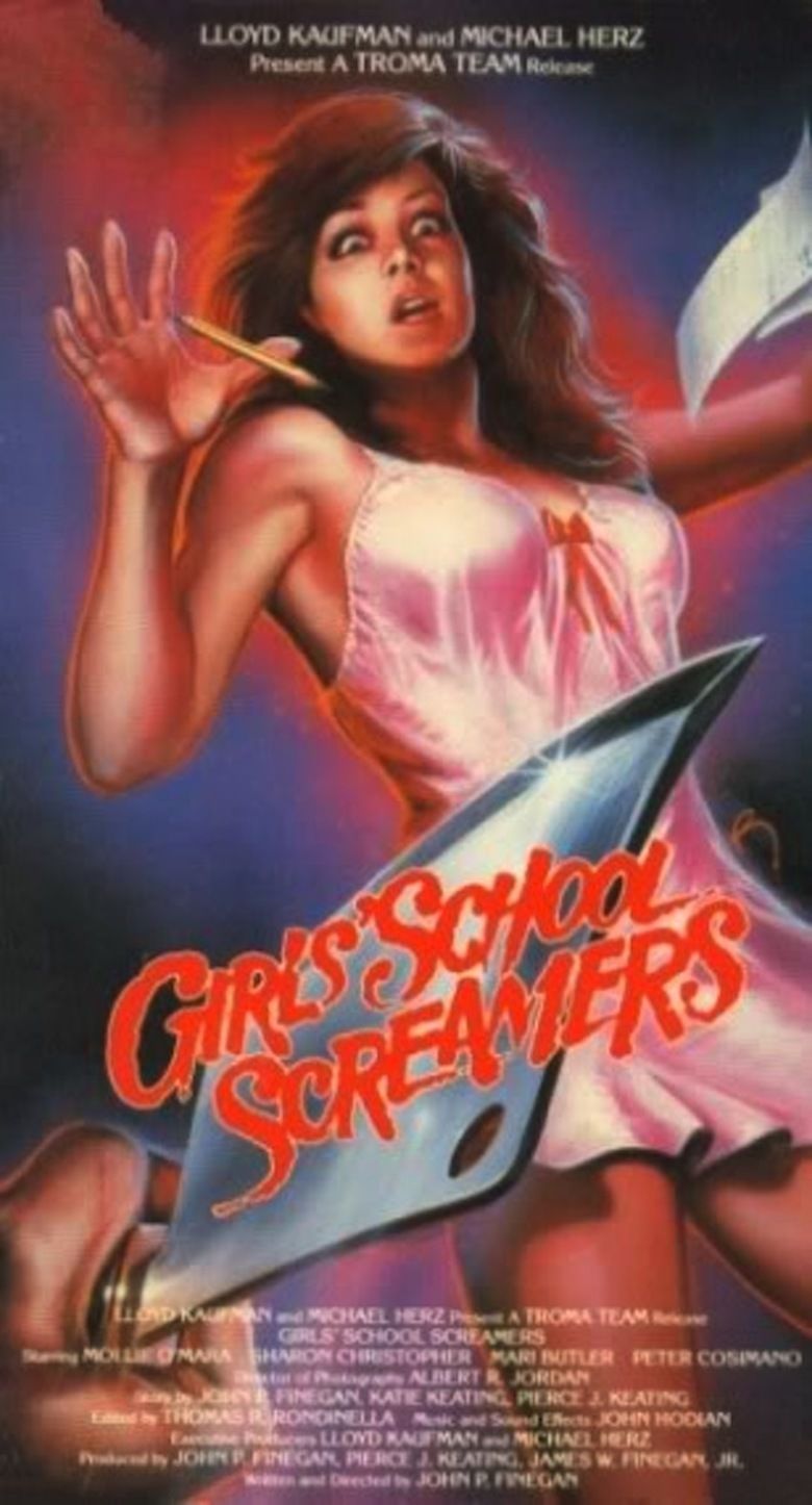 Girls School Screamers movie poster