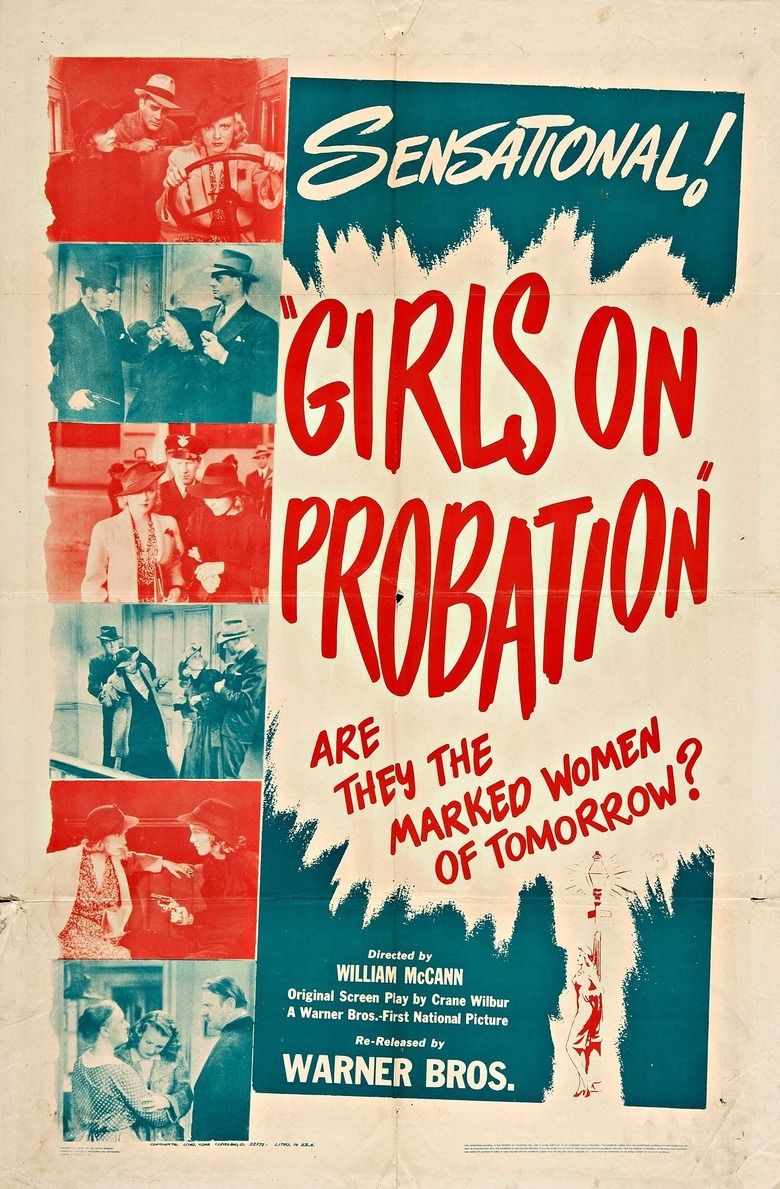 Girls on Probation movie poster