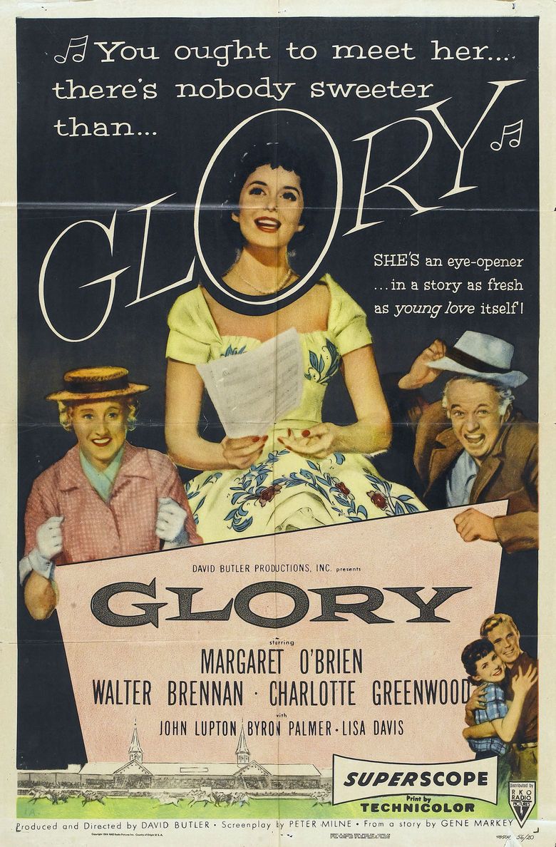 Glory (1956 film) movie poster