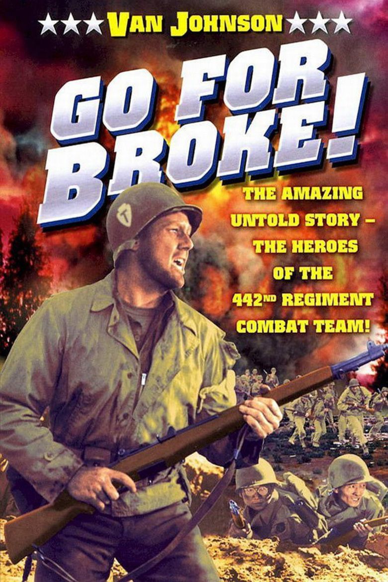 Go for Broke! (1951 film) movie poster