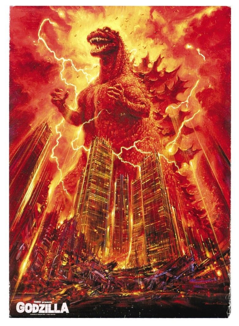 Godzilla 1985 movie poster