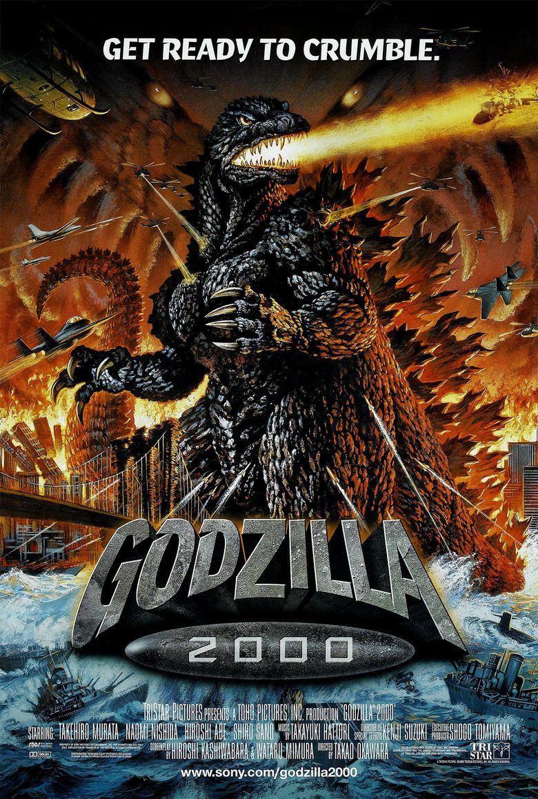 Godzilla 2000 movie poster
