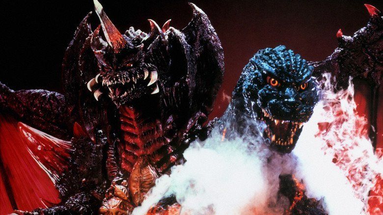 Godzilla vs Destoroyah movie scenes
