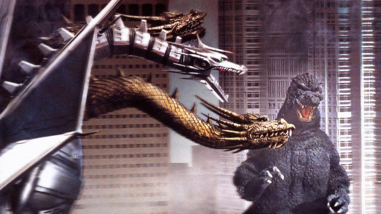 Godzilla vs King Ghidorah movie scenes