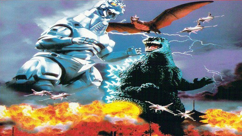 Godzilla vs Mechagodzilla II movie scenes