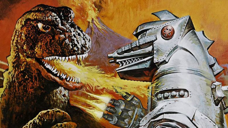 Godzilla vs Mechagodzilla movie scenes