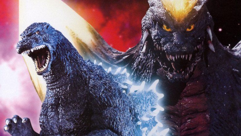 Godzilla vs SpaceGodzilla movie scenes