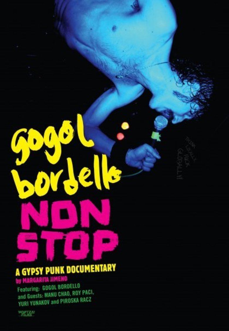 Gogol Bordello Non Stop movie poster