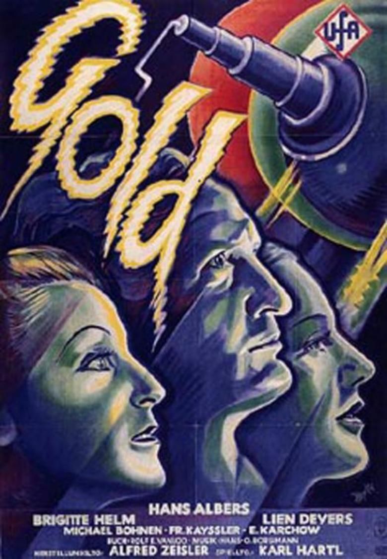 Gold (1934 film) movie poster