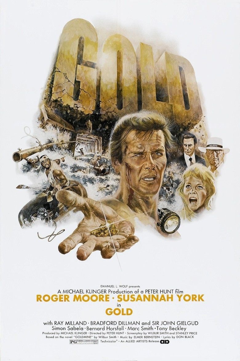 Gold (1974 film) movie poster