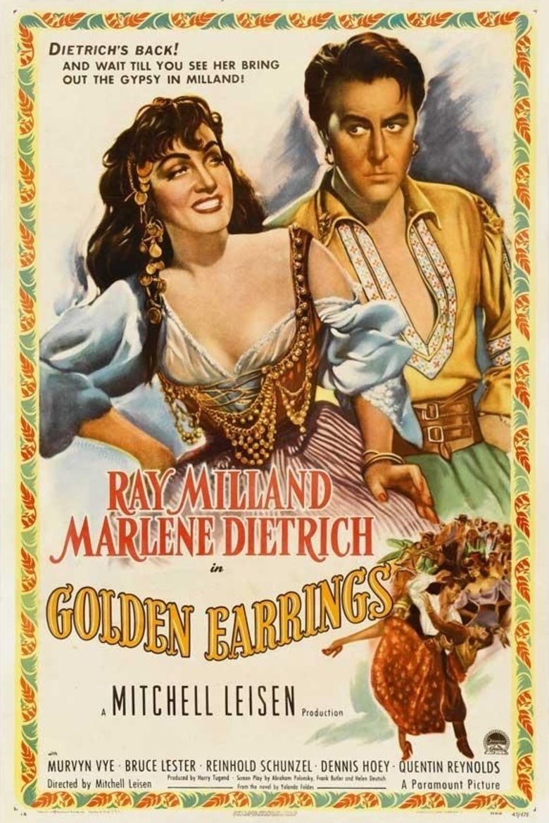 Golden Earrings movie poster