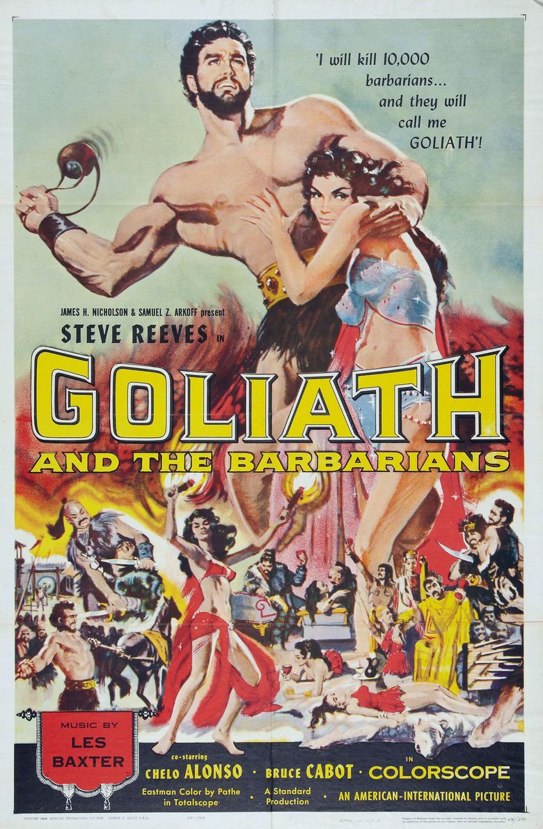 Goliath and the Barbarians movie poster