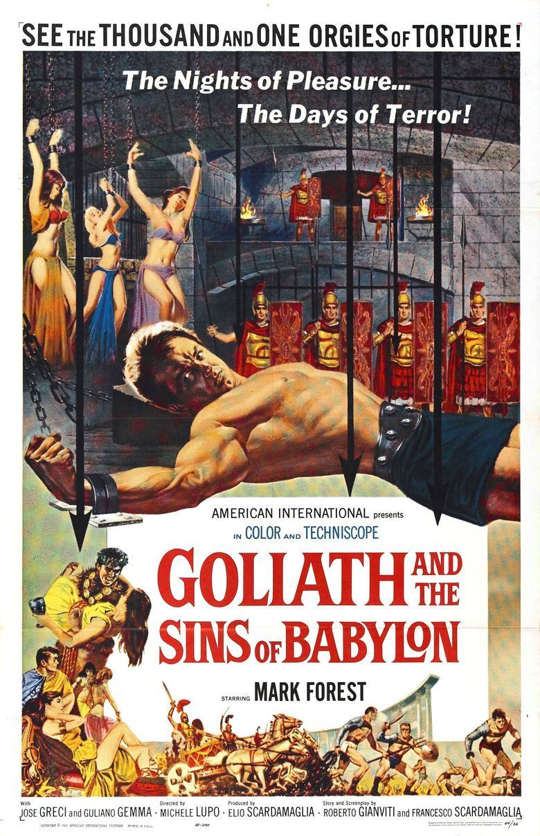 Goliath and the Sins of Babylon movie poster