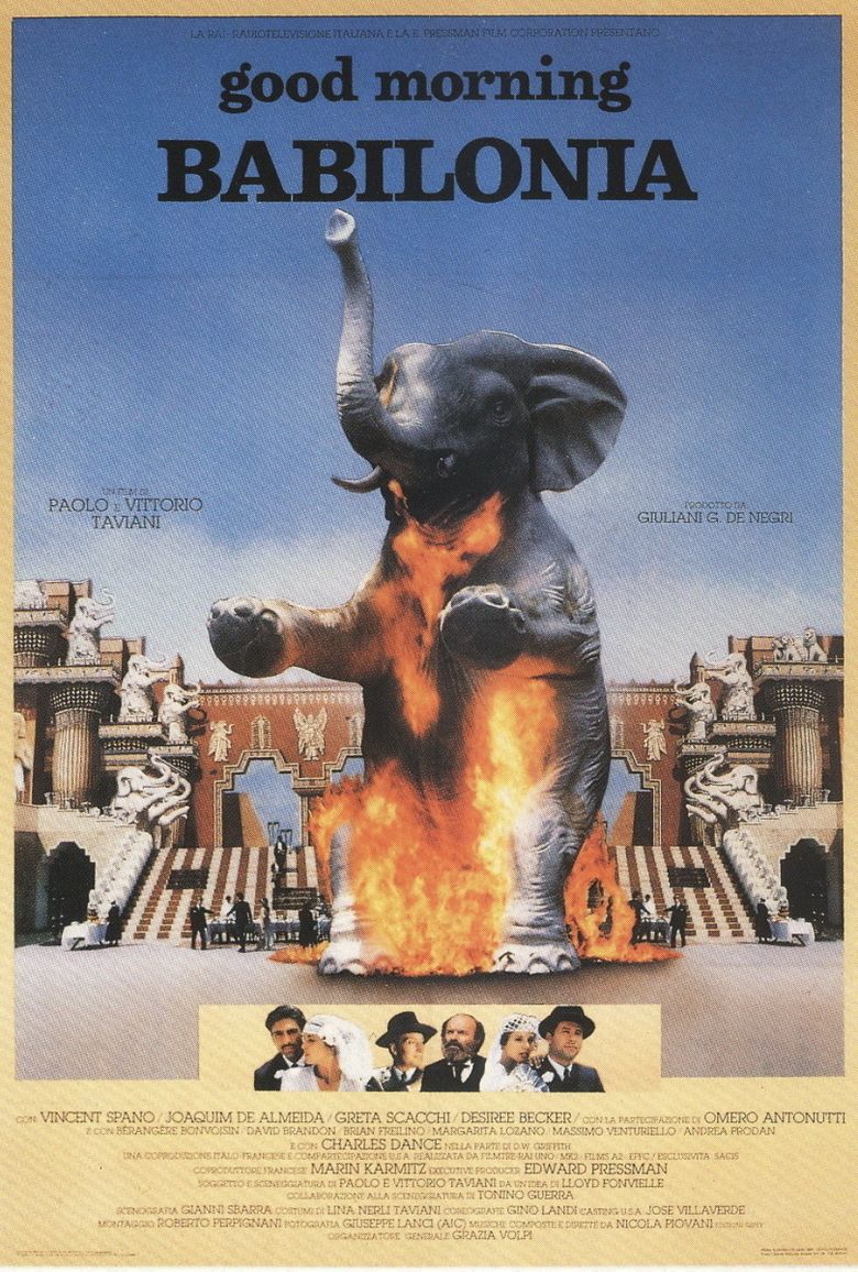 Good Morning, Babylon movie poster