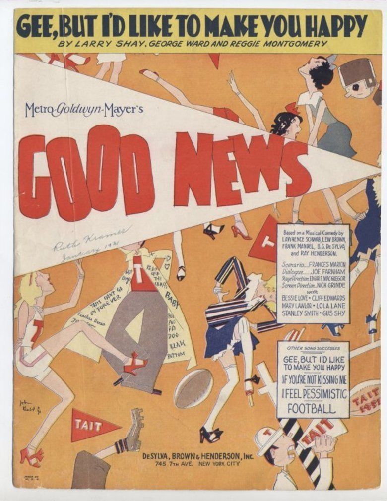 Good News (1930 film) movie poster