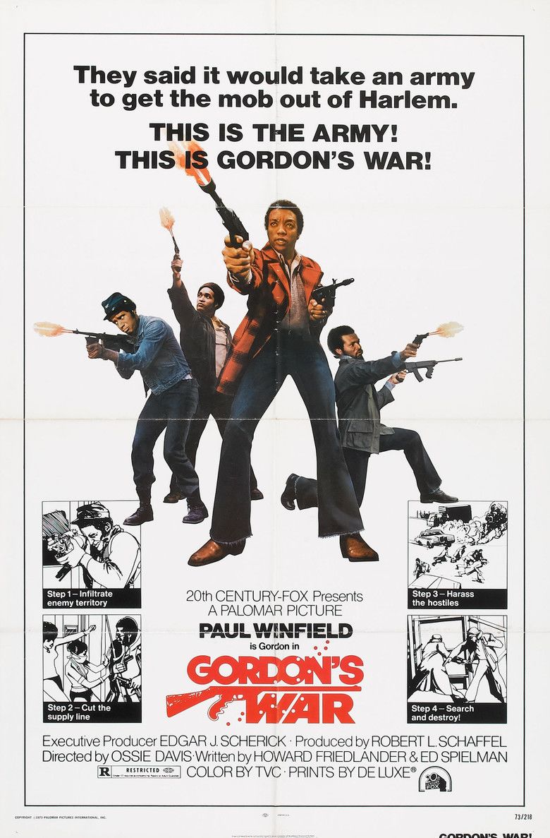 Gordons War movie poster
