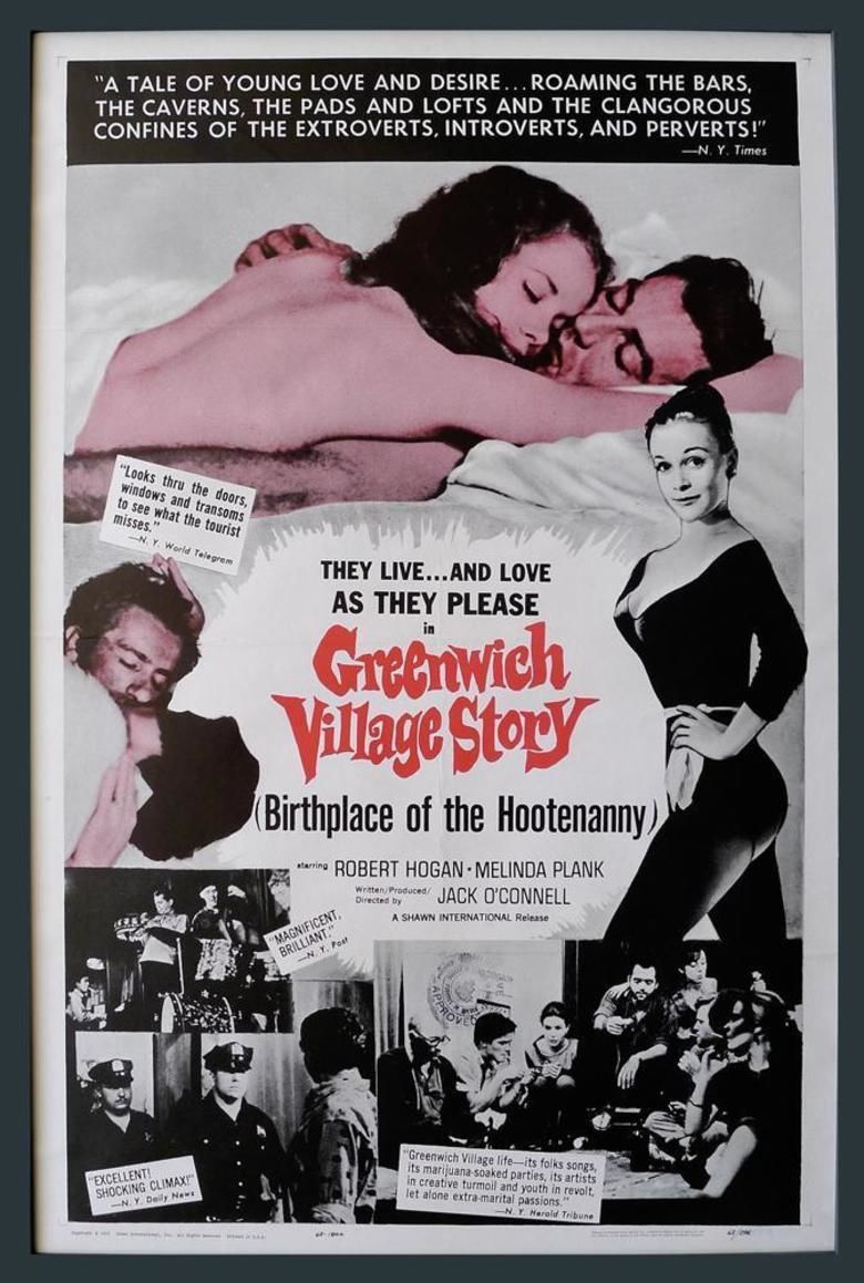 Greenwich Village Story movie poster