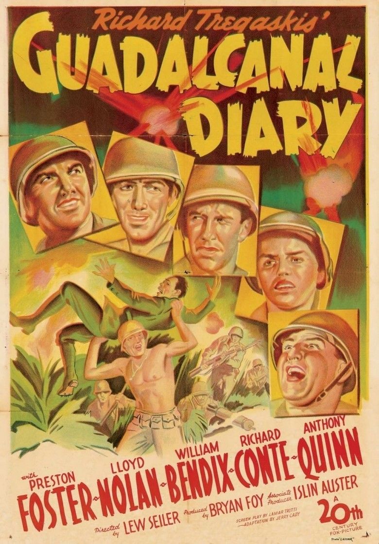 Guadalcanal Diary (film) movie poster