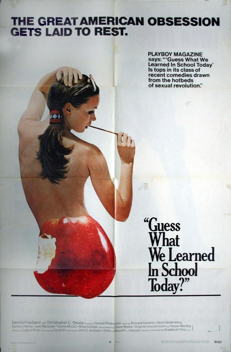 Guess What We Learned in School Today movie poster