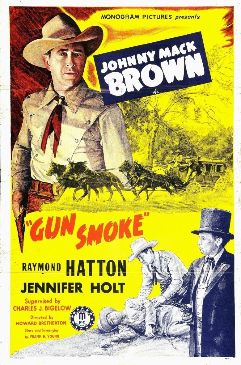 Gun Smoke (film) movie poster