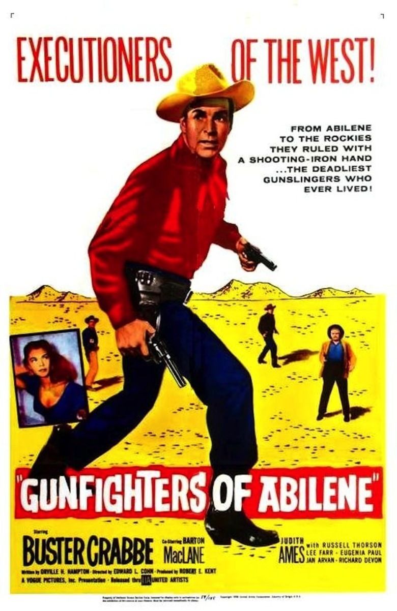 Gunfighters of Abilene movie poster