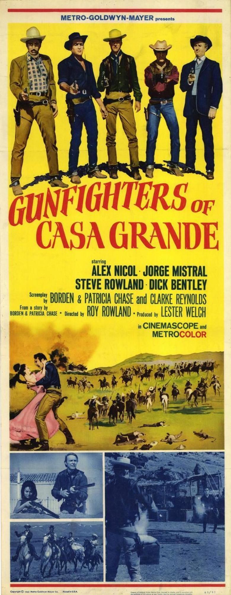 Gunfighters of Casa Grande movie poster