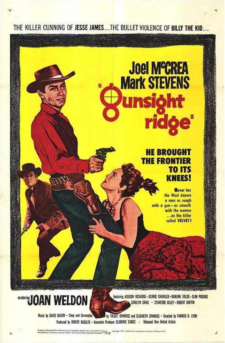 Gunsight Ridge movie poster