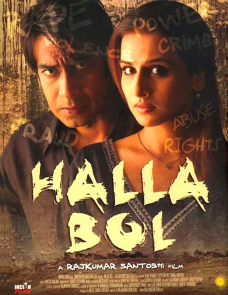 Halla Bol movie poster