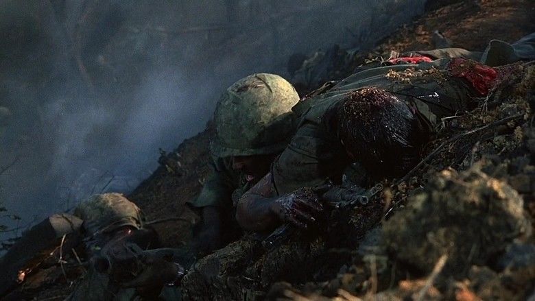 Hamburger Hill movie scenes