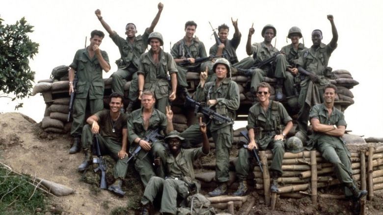 Hamburger Hill movie scenes