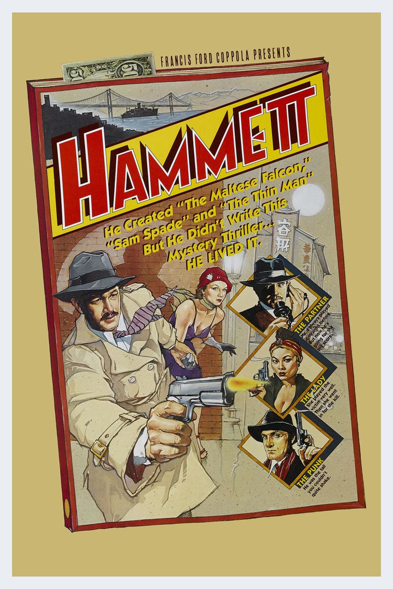 Hammett (film) movie poster