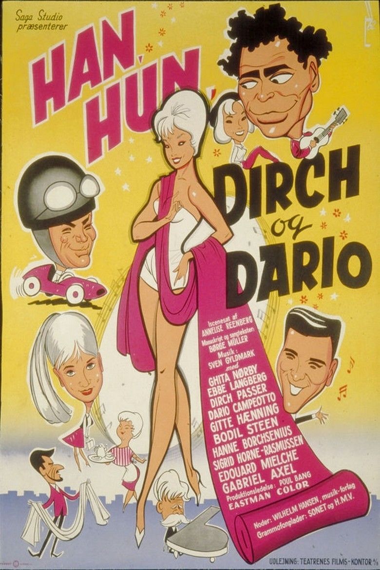 Han, hun, Dirch og Dario movie poster