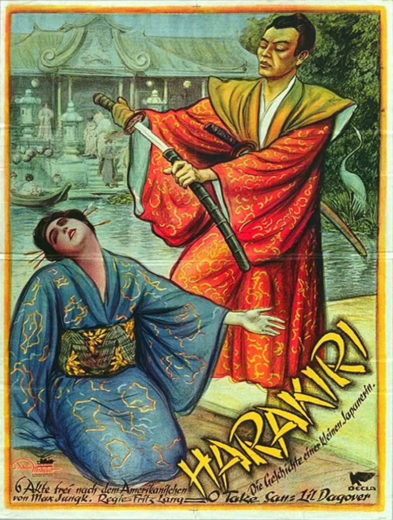 Harakiri (1919 film) movie poster