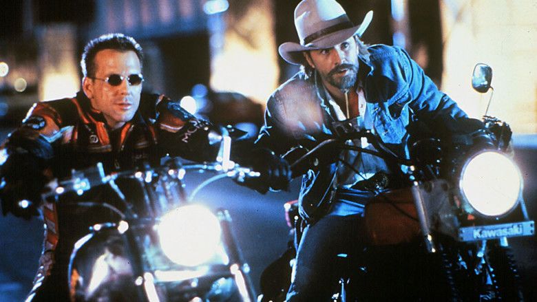 Harley Davidson and the Marlboro Man movie scenes