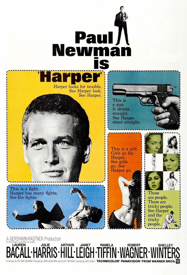 Harper (film) movie poster