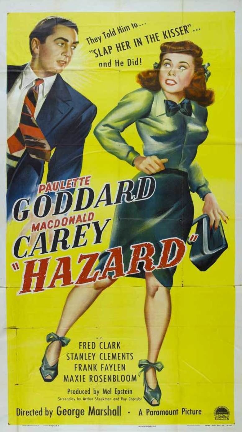 Hazard (1948 film) movie poster