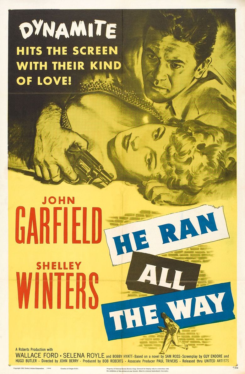 He Ran All the Way movie poster
