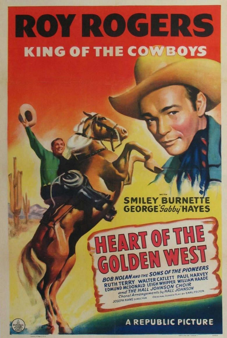 Heart of the Golden West movie poster