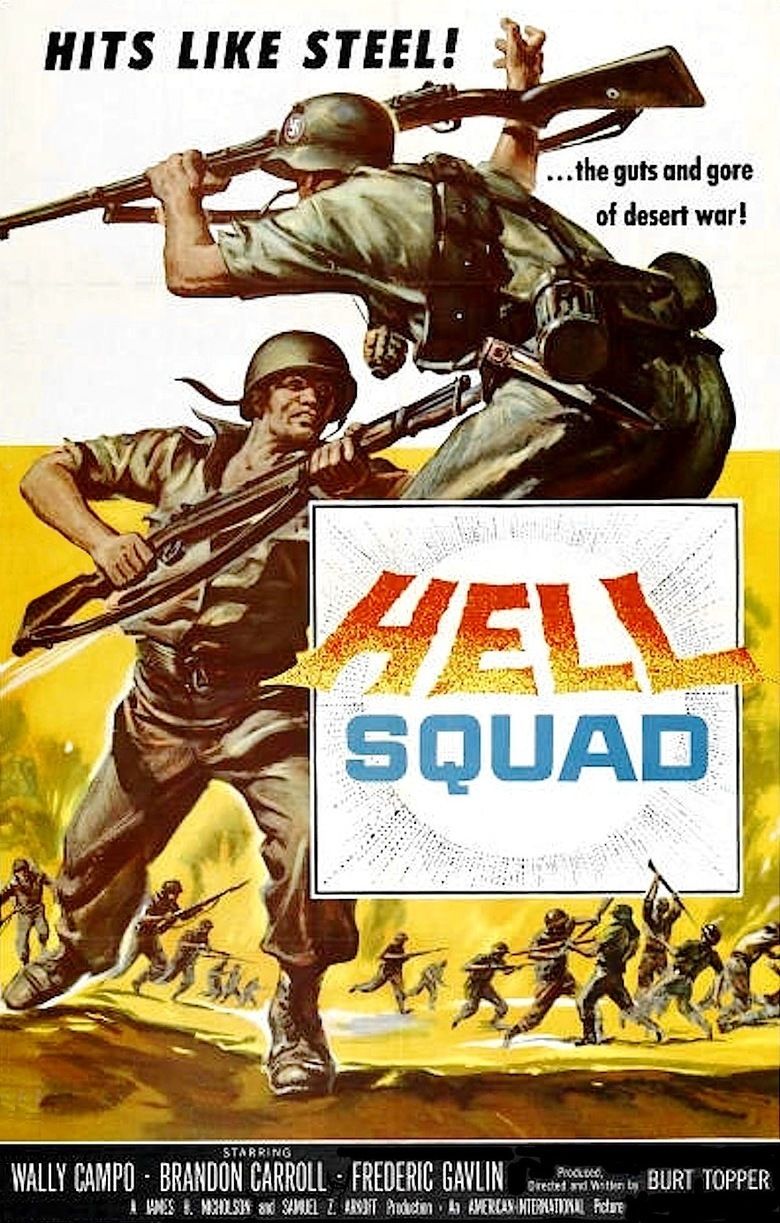 Hell Squad (1958 film) movie poster