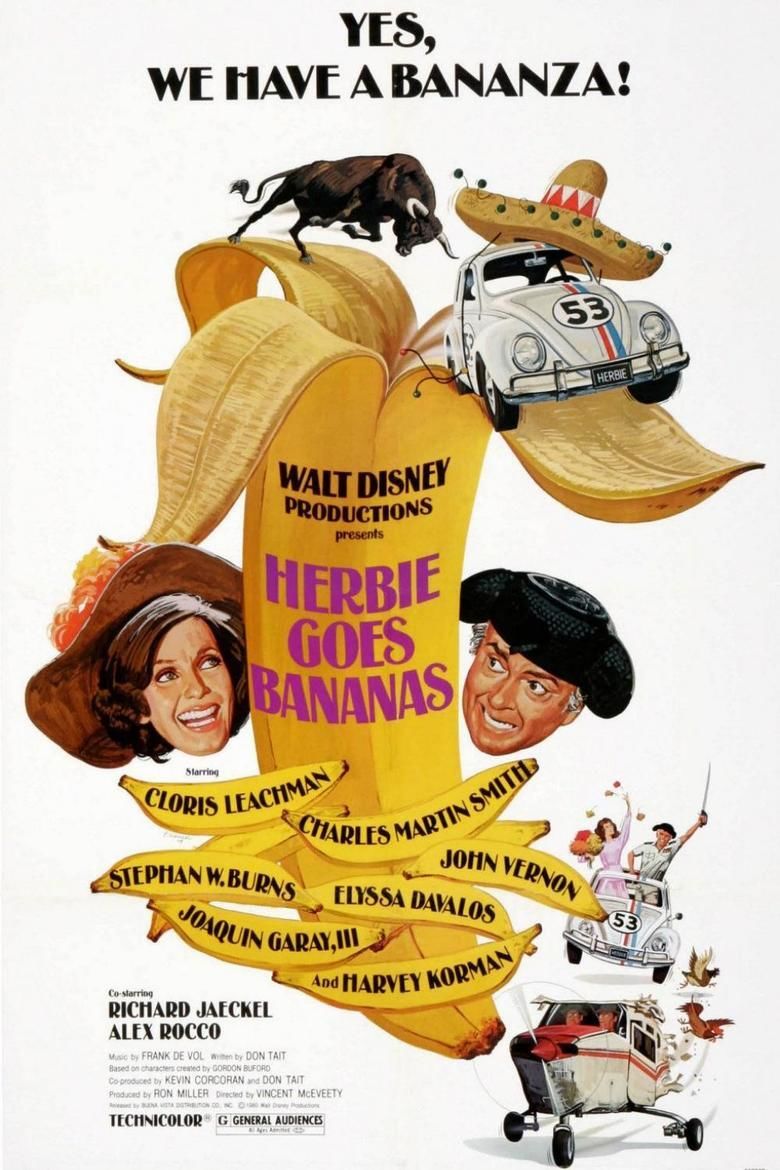 Herbie Goes Bananas movie poster