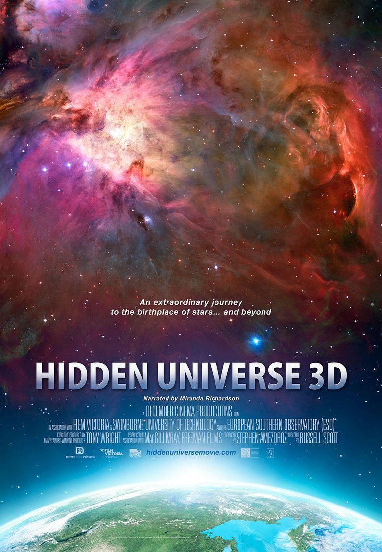 Hidden Universe 3D movie poster