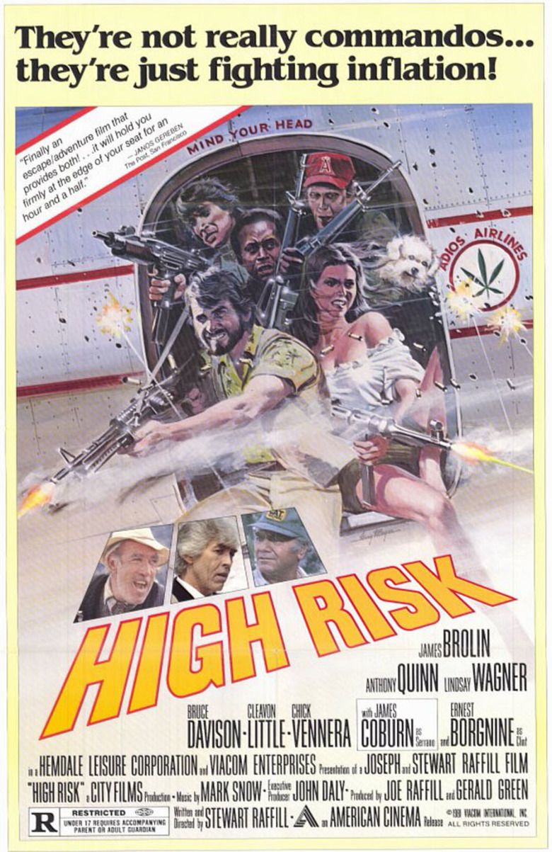 High Risk (1981 film) movie poster